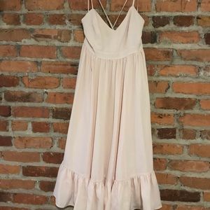 J. Crew pale pink dress